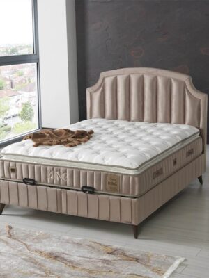 Luxe boxspring met opbergruimte King