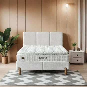 Compleet boxspring met opbergruimte Bohem (storage bed)