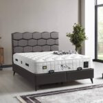 Boxspring Amsterdam met opbergruimte Stone Antraciet
