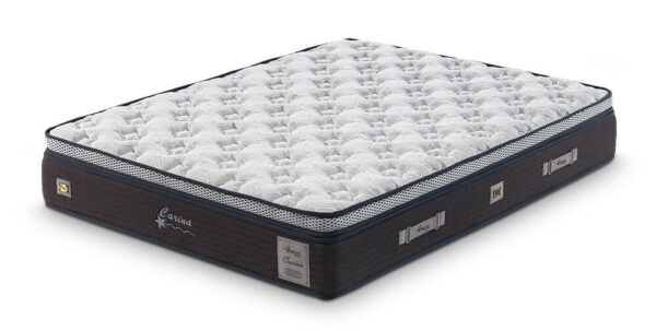 Pocketvering matras met Koudschuim topmatras Carina