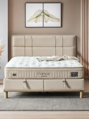 Boxspring bed met opbergruimte Tesla Therapy