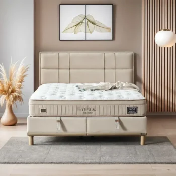 Boxspring bed met opbergruimte Tesla Therapy