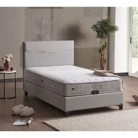 Bed Amsterdam Neon grijs