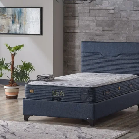 Boxspring deal compleet Neon (storage bed)