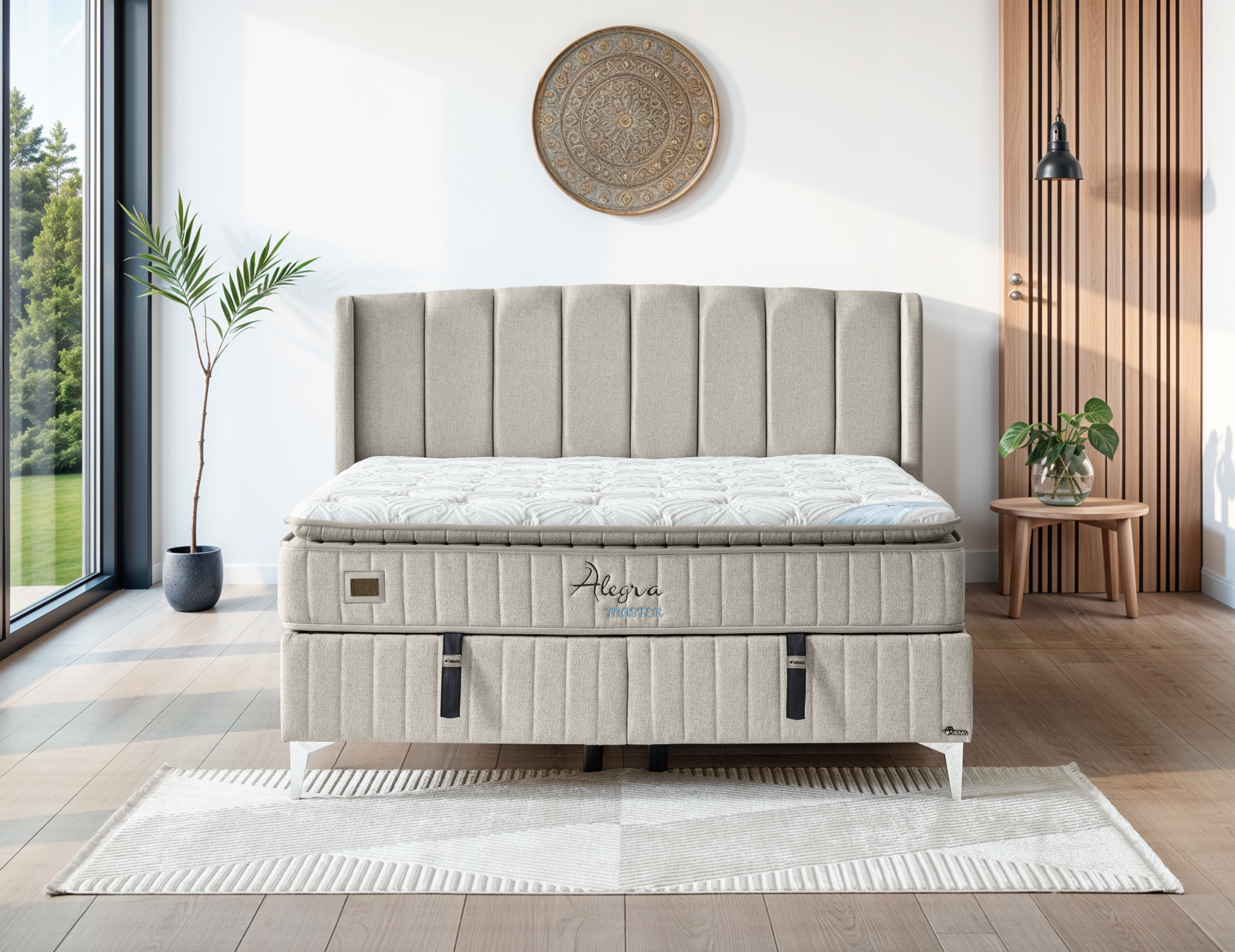 Alegra Master boxspring set van Trendybedding
