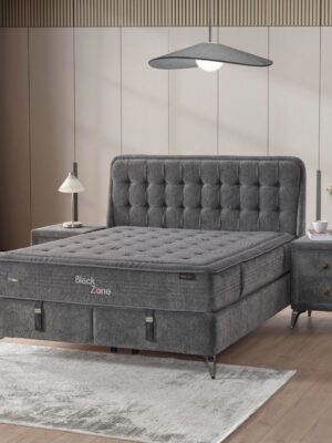 Black Zone boxspring set