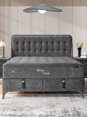 Black Zone boxspring set