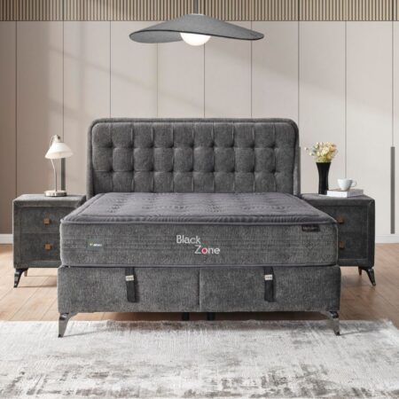 Black Zone boxspring set